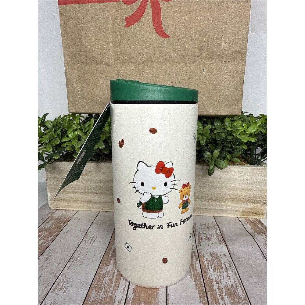 Starbucks x Hello Kitty 2025 Tumbler 12oz Limited Edition Sanrio Cup New WT